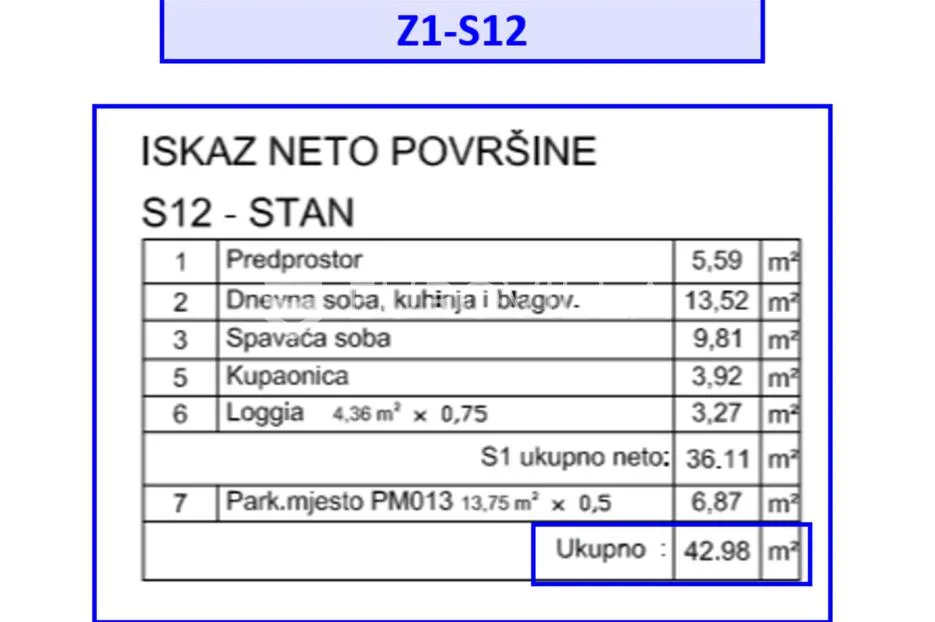 pula, veli vrh - jednosoban stan s loggiom i garažnim parkiralištem - slika 9