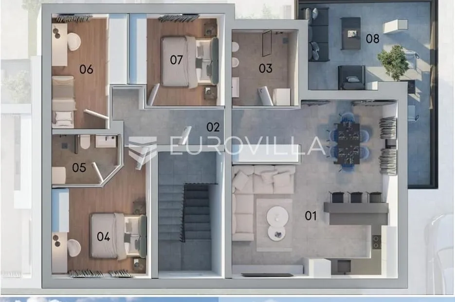 istra, pula, dvosoban stan, parking, ostava - slika 2