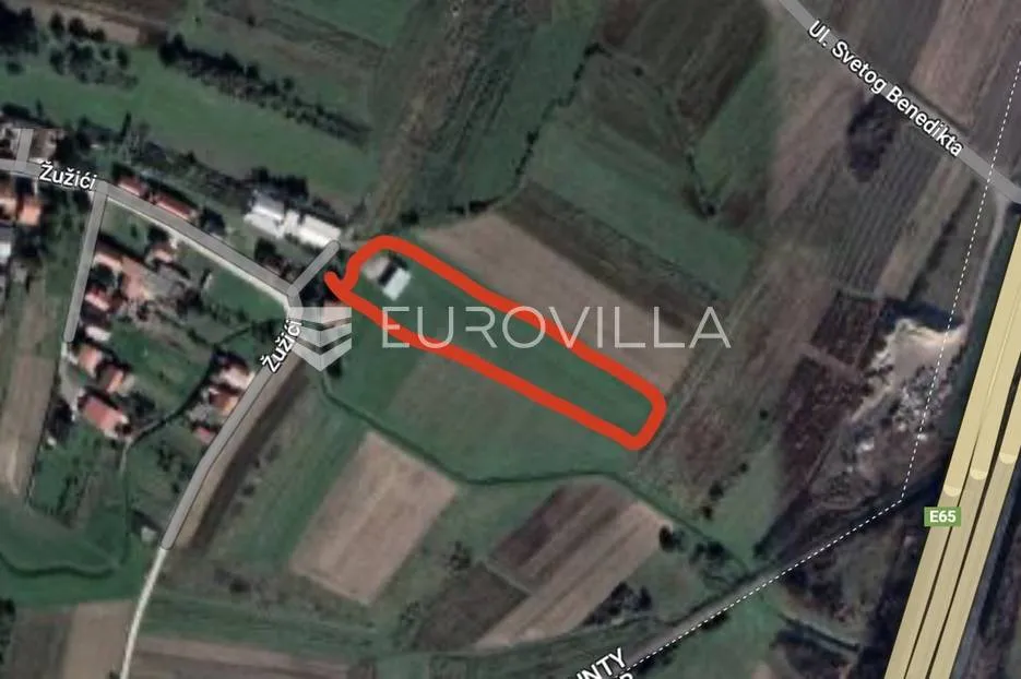 donji stupnik, atraktivno građevinsko zemljište 4000 m2 - slika 1