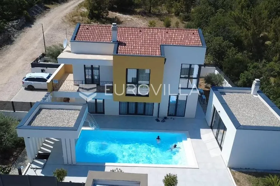 zadar, pridraga, luksuzna vila s pogledom na more - slika 1