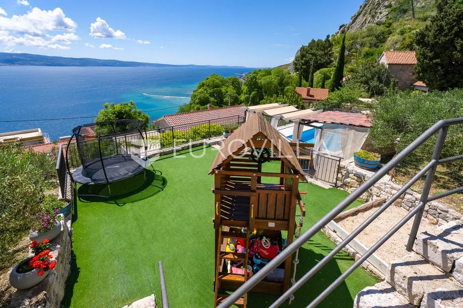 omiš, borak, kuća s bazenom i pogledom na more - slika 22