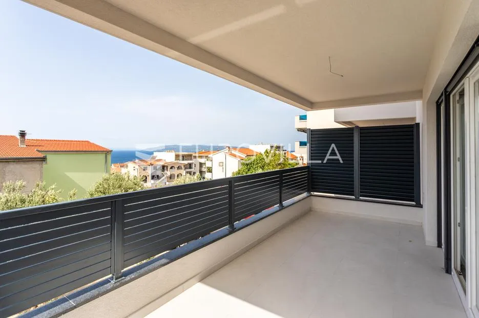 makarska, zelenka, dvosoban stan na 1. katu s terasom i pogledom na more - slika 10