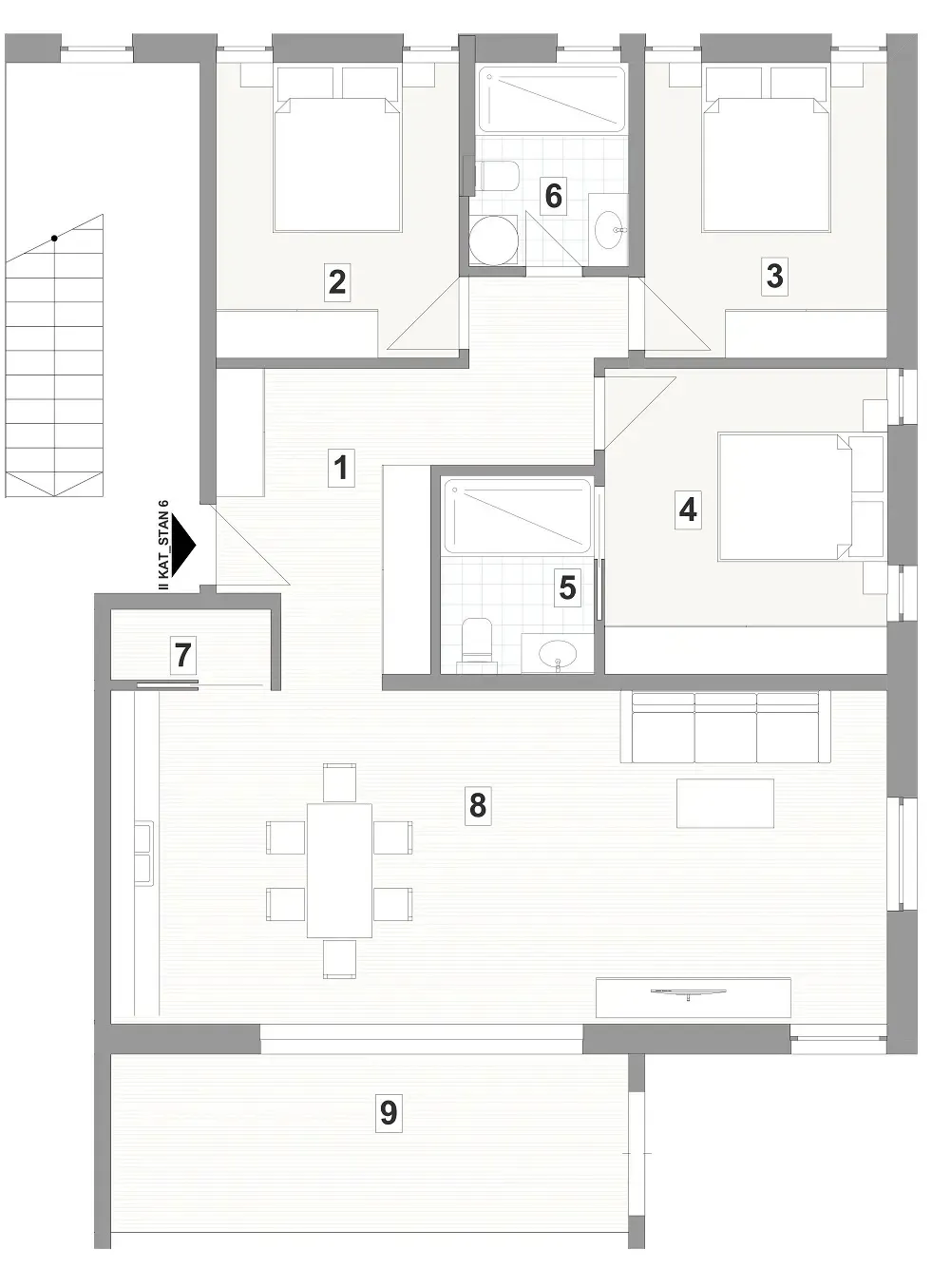 vodnjan, barbariga, novogradnja, luksuzan stan na drugom katu s prekrasnim pogledom 122 m² - slika 15