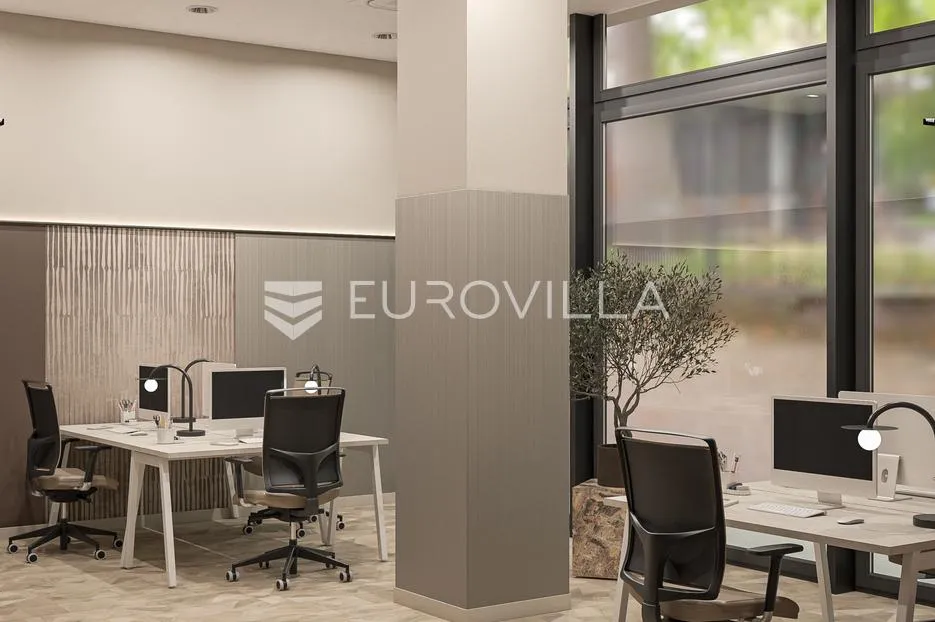 zagreb, radnička cesta, središte poslovne zone, poslovni prostor 120 m² u prizemlju poslovne zgrade - slika 5