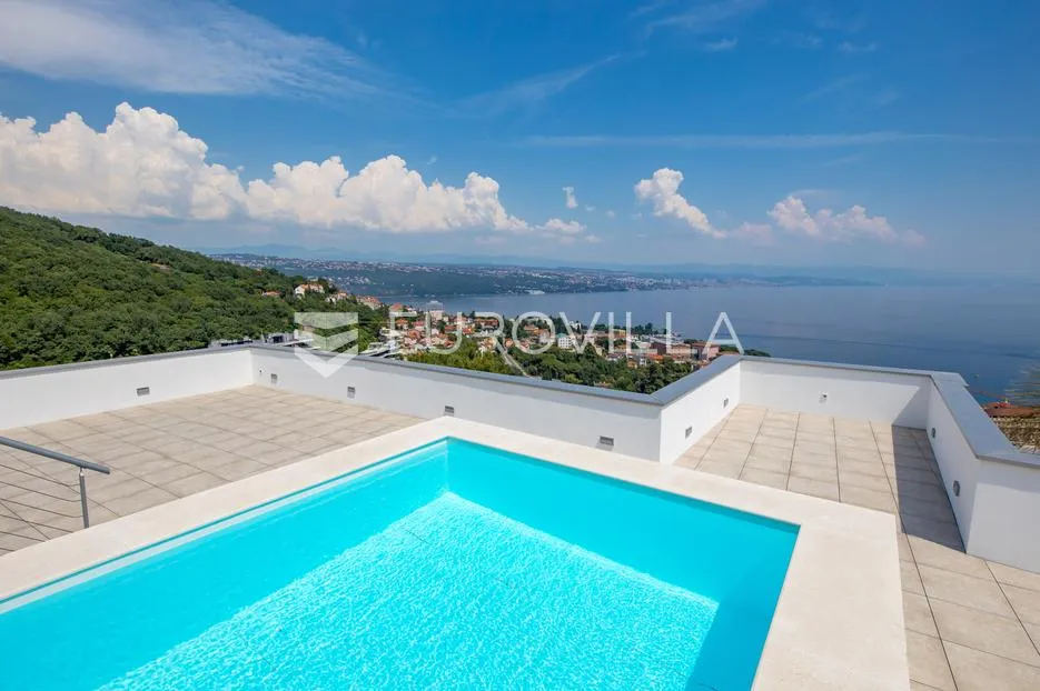 opatija, atraktivan penthouse s bazenom nkp 367 m2 novogradnja - slika 4