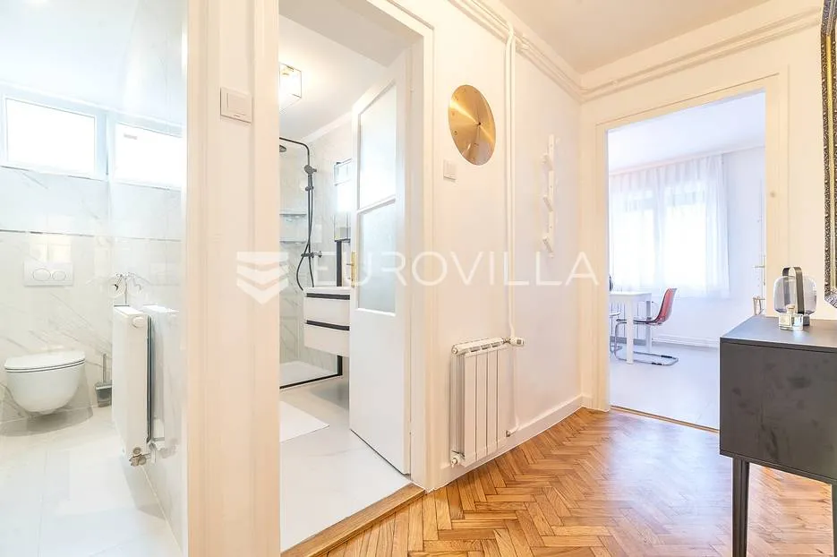 zagreb, pantovčak, prekrasan dvosoban stan nkp 90 m2 + dvorište - slika 7