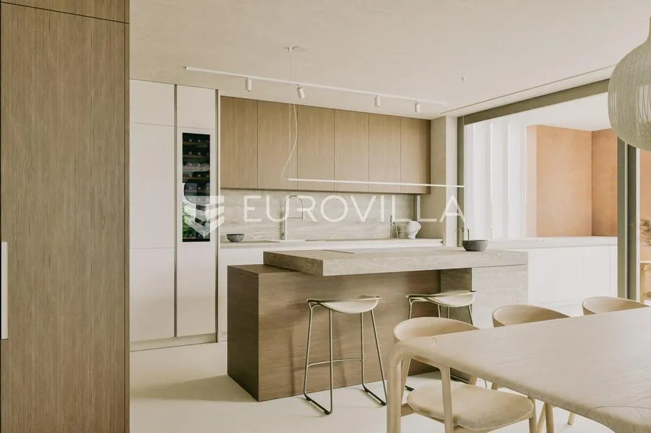 istra, labin - vrhunska moderna villa c, grijani bazen 48 m2, 2386 m2 uređene okućnice - slika 36