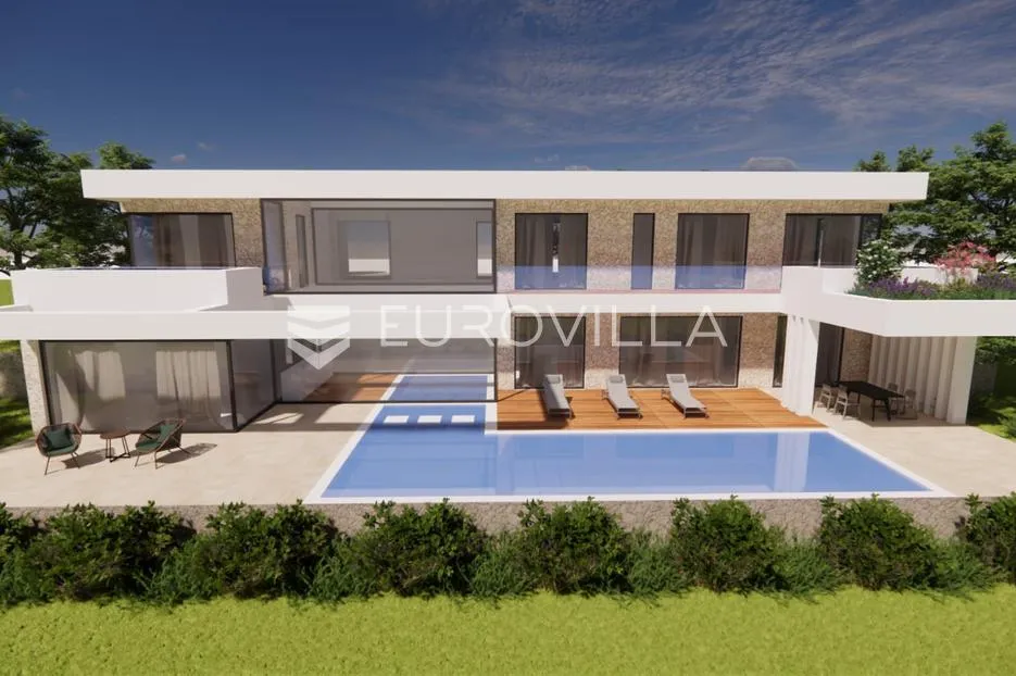 maslenica, građevinsko zemljište s projektom - slika 1