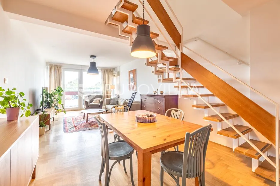 zagreb, siget, dvoetažni trosoban stan, 94 m² - slika 2