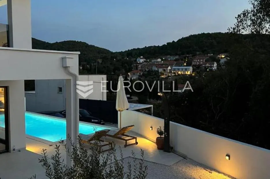 zadar, žman dvije moderne vile s bazenima 262 m² i građ zemljište s dozvolom za treću vilu - slika 33