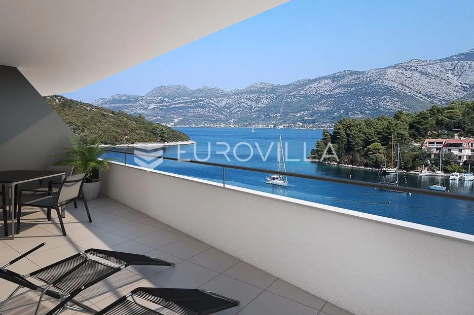 korčula, moderan stan s otvorenim pogledom na more - slika 6
