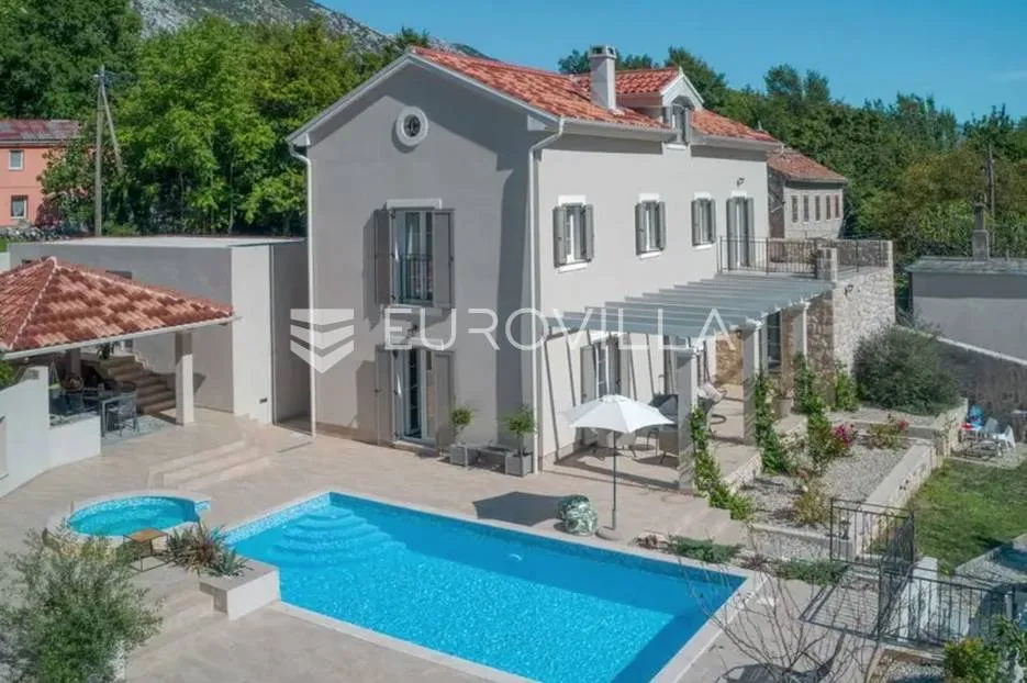 crikvenica, drivenik, moderna vrhunski dizajnirana villa s bazenom - slika 30