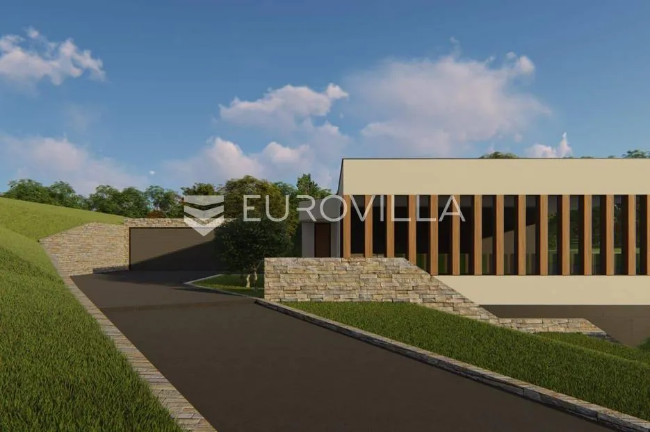 istra, svetvinčenat, prostrano građevinsko zemljište s projektom - slika 9