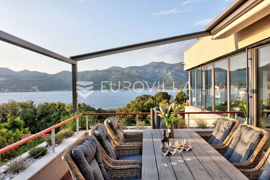 korčula, luksuzna moderna villa s pogledom na more, jedinstvena ponuda - slika 56