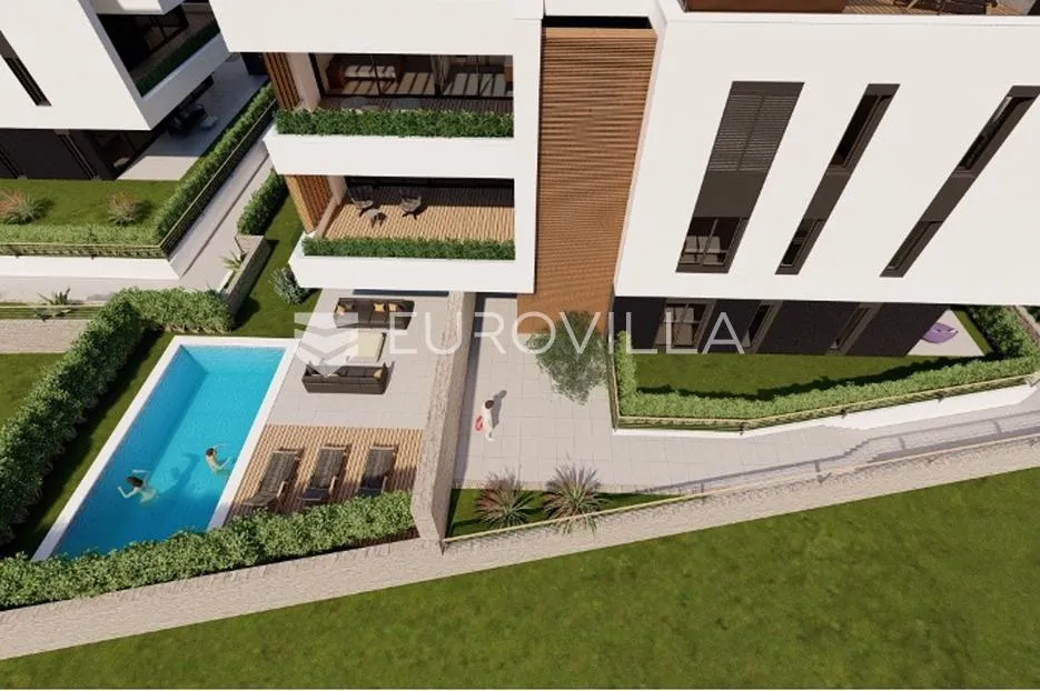 zadar, nin, građevinsko zemljište s projektom na izvrsnoj lokaciji - slika 5