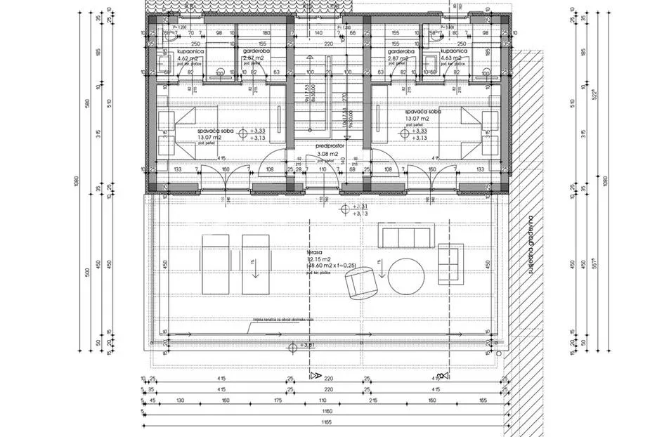istra, marčana, dvojna kuća nkp 180 m2 u mirnom uređenom naselju - slika 16