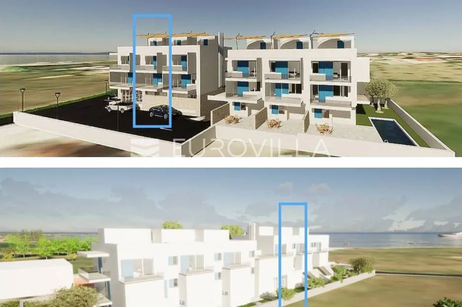 zadar, privlaka, novogradnja moderan dvoetažan četverosoban stan s krovnom terasom - slika 6