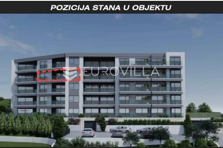 makarska, luksuzni jednosoban stan s panoramskim pogledom na more i prostranom terasom, novogradnja - slika 3