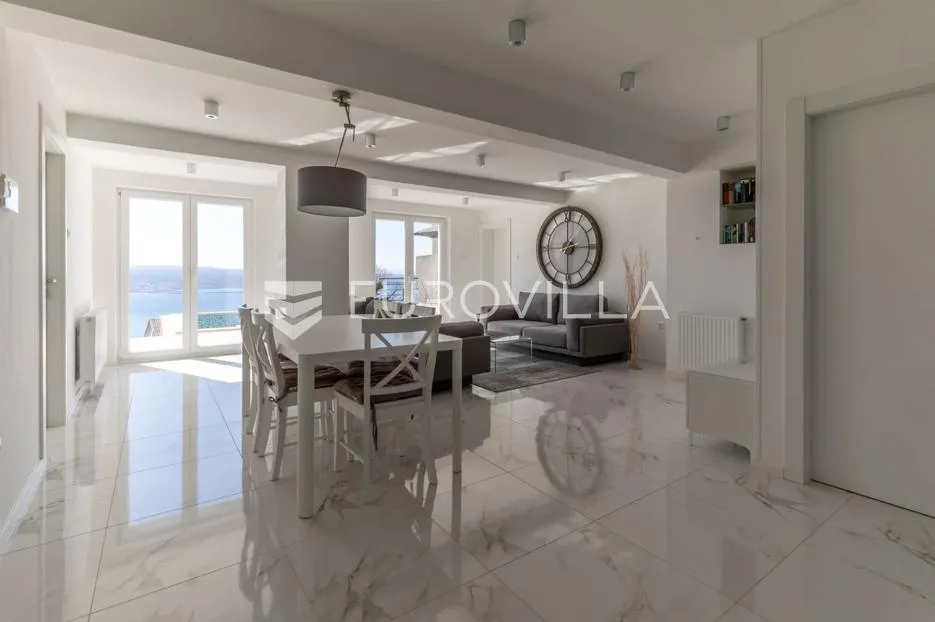 crikvenica, kuća s četiri apartmana, bazenom, uhodan turistički posao s pogledom na more - slika 18