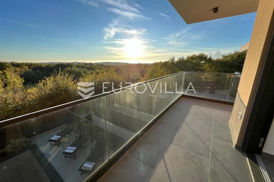 istra, smoljanci, moderna novoizgrađena vila 200m2 s bazenom i pogledom na more - slika 30