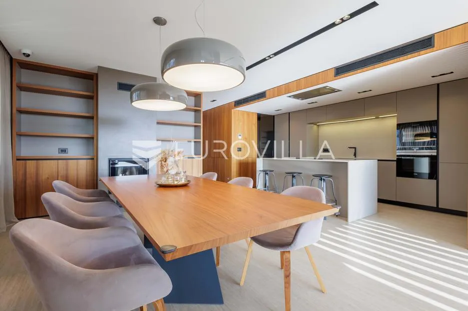 istra, novigrad, luksuzan penthouse 135 m², dvije spavaće sobe, pogled na more, parking - slika 7