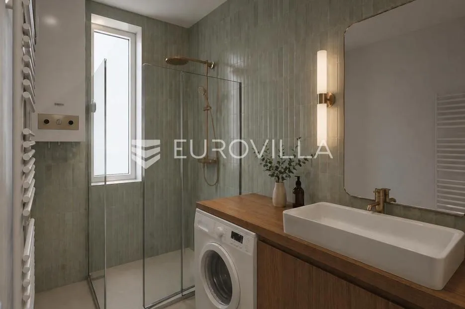zagreb, donji grad, novouređen trosoban stan sa saunom u povijesnoj vili, 68 m², natkriveni parking - slika 3
