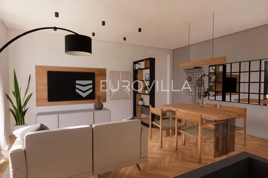 omišalj, otok krk, novogradnja, stan d 67,83 m² s okućnicom - slika 4
