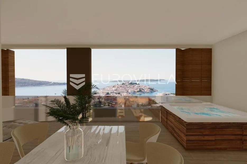 primošten, luksuzan penthouse s bazenom - slika 19