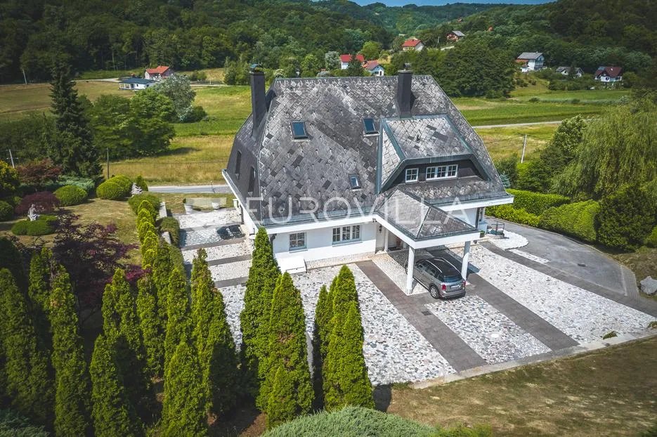 donja pušća, jedinstvena obiteljska villa, parcela 5000 m² - slika 57