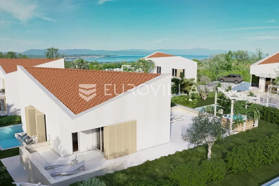 otok krk, malinska, luksuzna vila iii u sklopu resorta s pogledom na more - slika 11