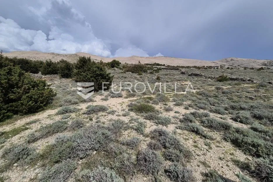 pag, građevinsko zemljište s panoramskim pogledom na more, t2 zona, 5750 m² - slika 6