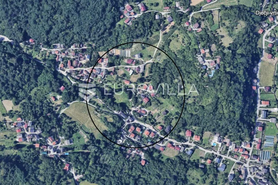zagreb, markuševec, 4 građevinska zemljišta, ukupno 3025 m² - slika 1