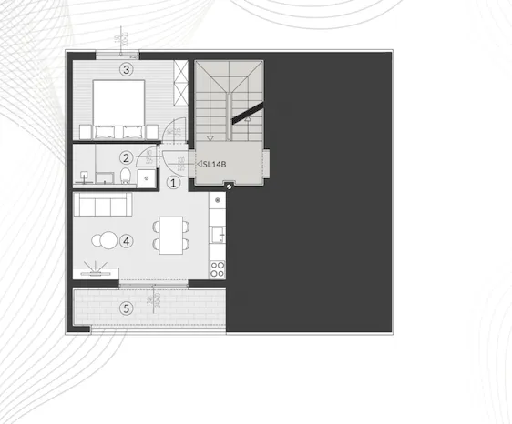 pula, štinjan, izvrstan jednosoban stan površine 46 m² - slika 14