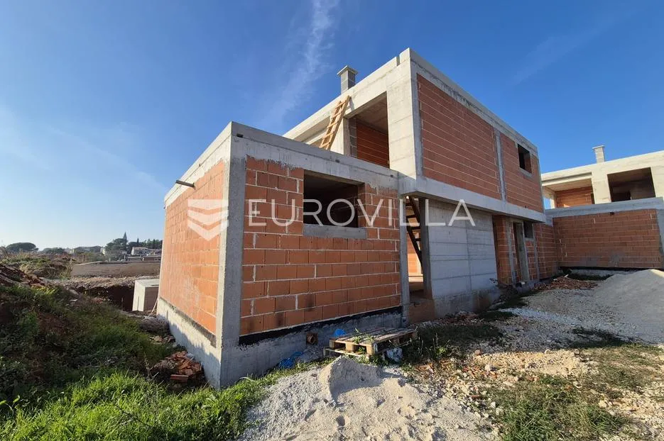 istra, kaštelir, dvojna kuća s bazenom i pogledom na more - slika 3