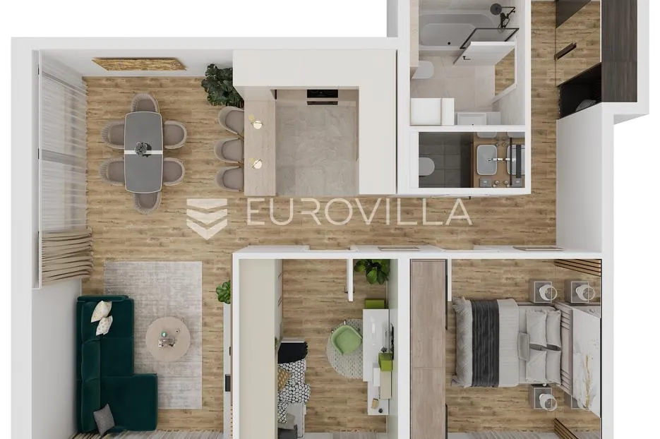 dreamville brezovica novogradnja trosoban stan 75 m² - slika 14