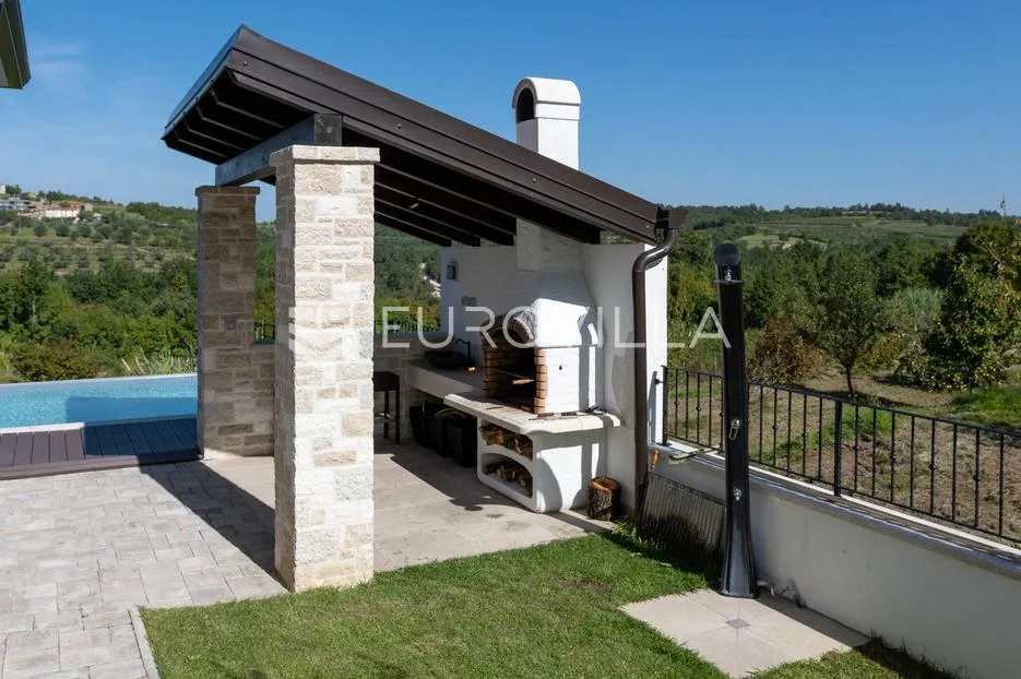 istra, momjan, moderna kamena vila - slika 58