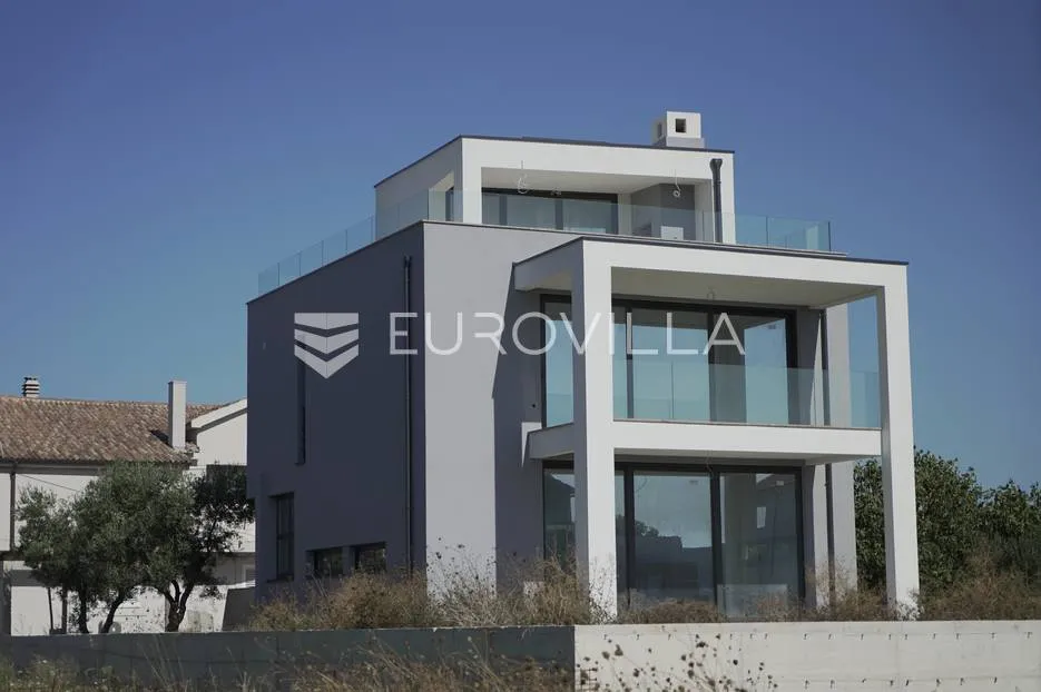 zadar, sukošan, luksuzna vila s liftom i pogledom na more - slika 1