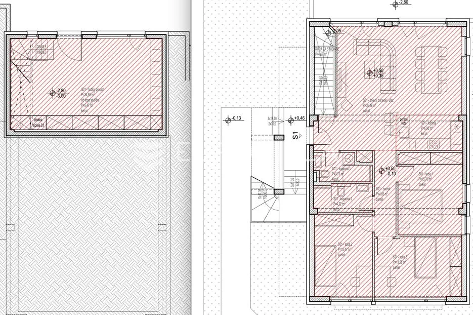 remete, luksuzan dvoetažni četverosoban stan 160,30 m² s vrtom, 2 garaže, 2 parkirna - slika 8
