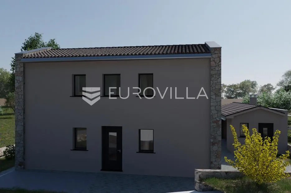 istra, marčana, moderna villa s bazenom u izgradnji, mir, priroda i luksuz u mirnom naselju - slika 8