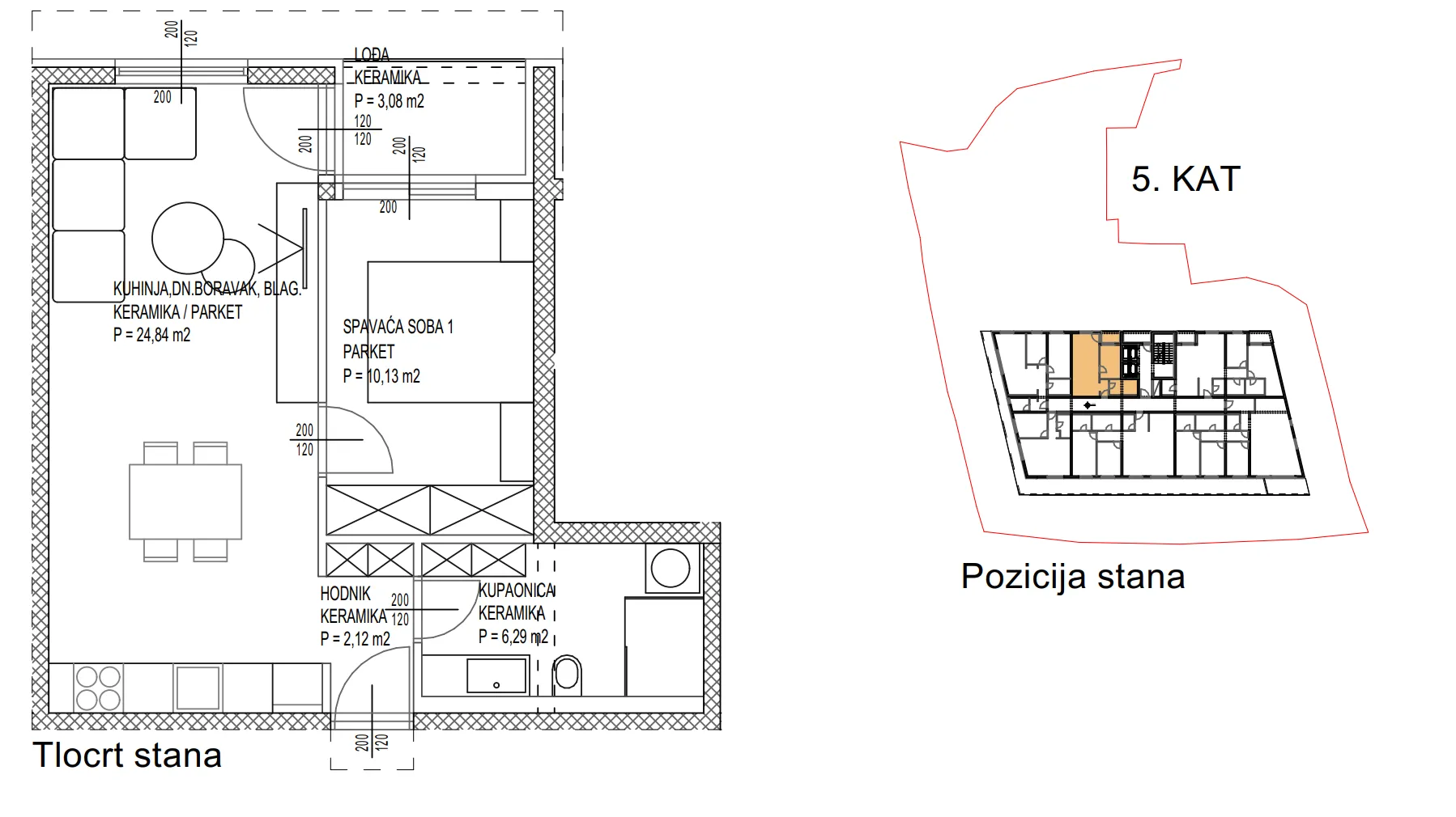 zadar, vruljica, luksuzni jednosoban stan na izvrsnoj lokaciji, novogradnja, 45,69 m² - slika 11