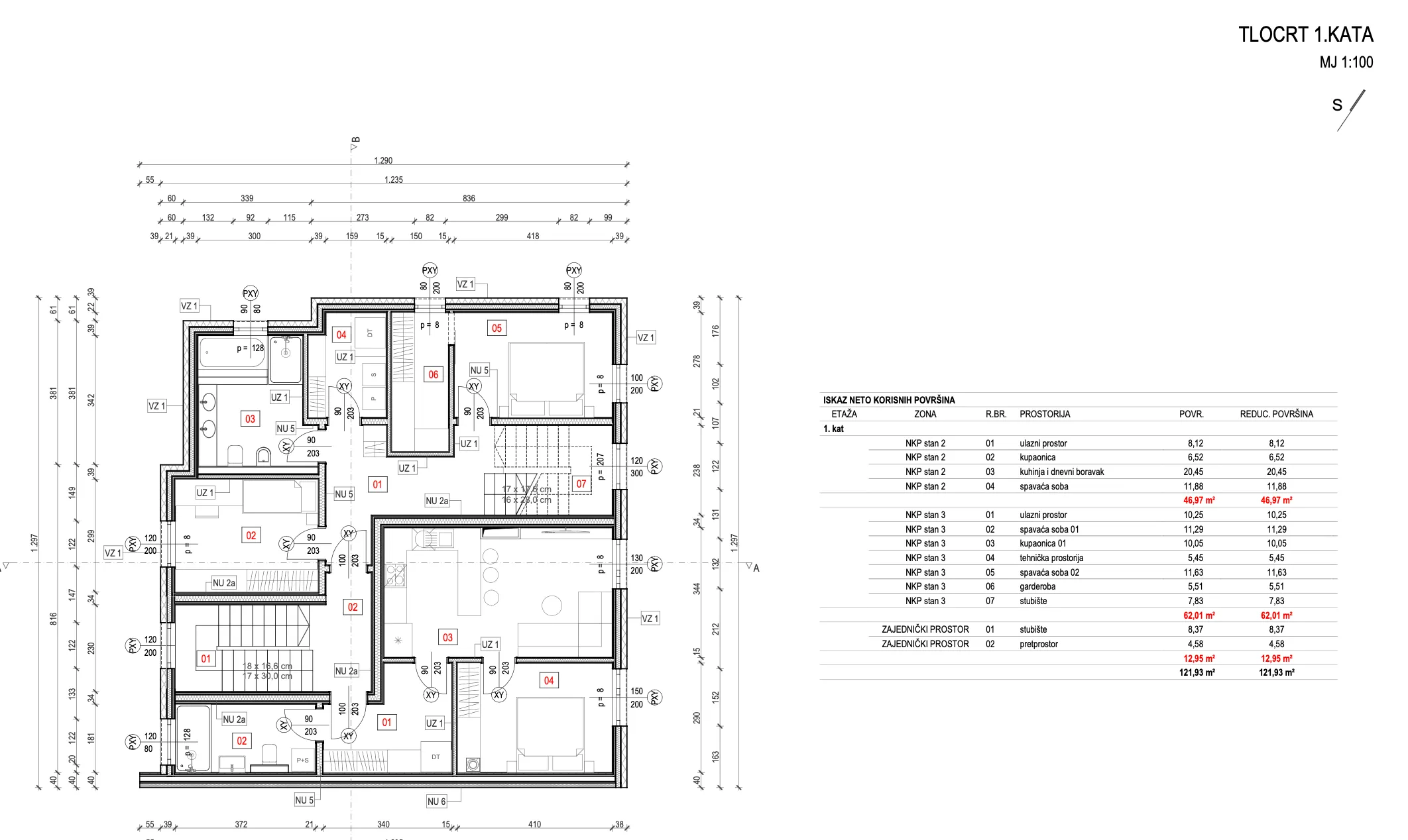 sveta nedjelja, novaki dvosoban stan 46,97 m² novogradnja - slika 8