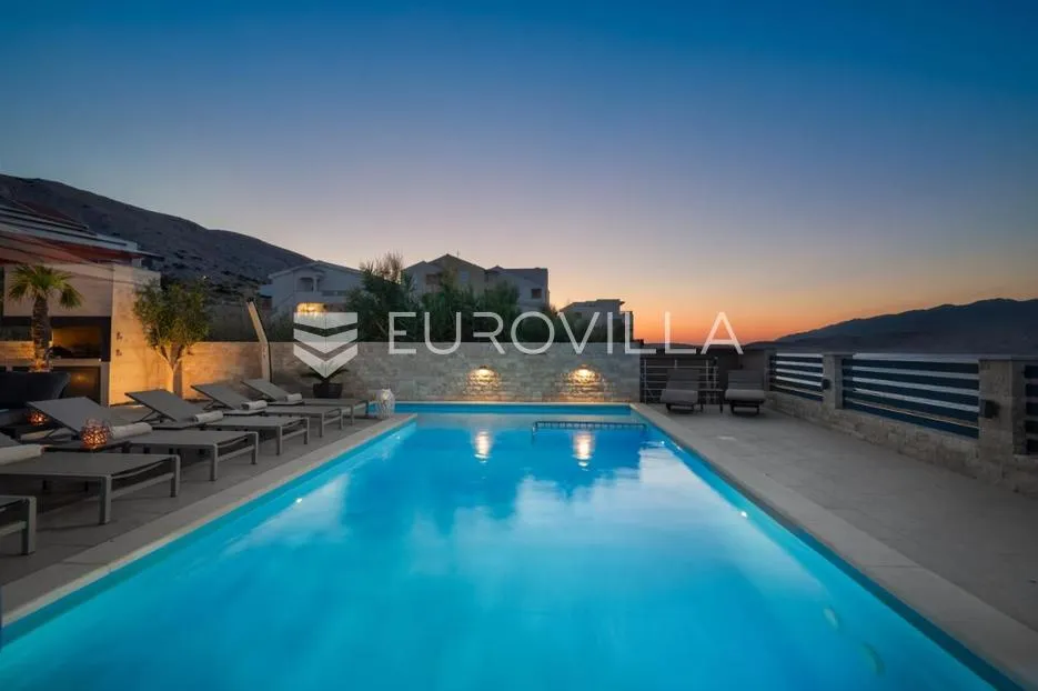pag prekrasna villa sa pogledom na more 350 m² na 200 metara od mora - slika 4