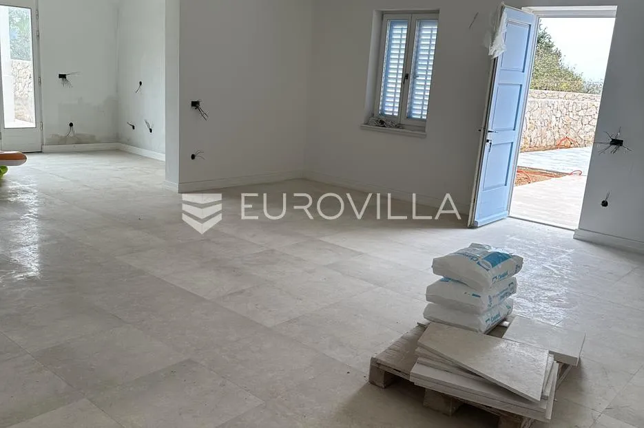 otok pašman, dobropoljana, klasična kamena vila u prvom redu do mora - slika 32