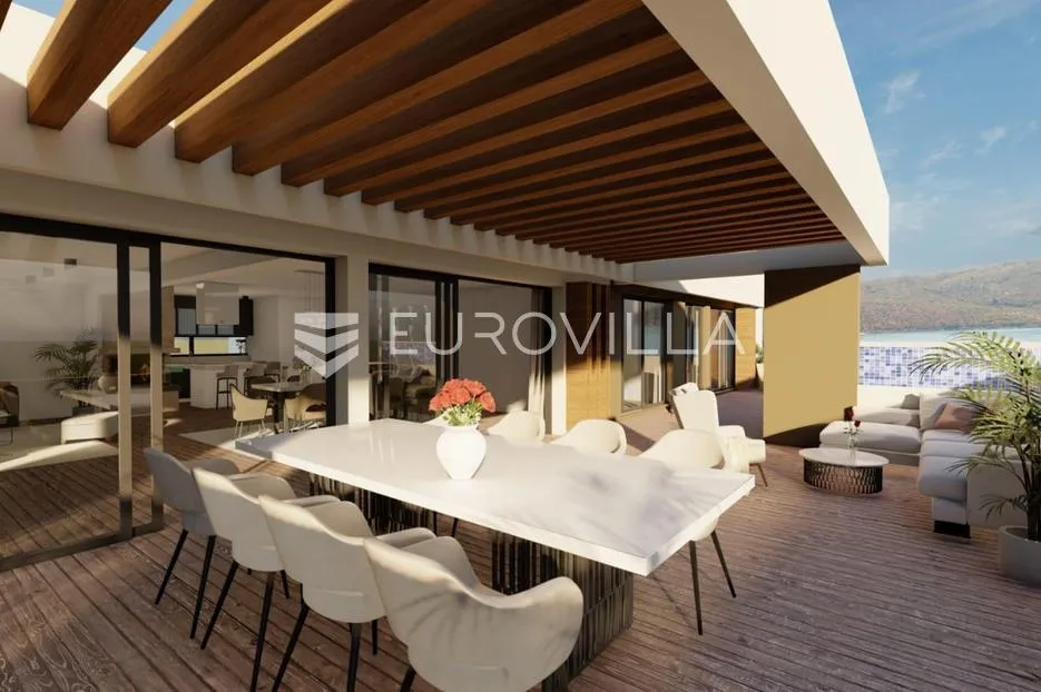 primošten, luksuzan penthouse s bazenom - slika 15