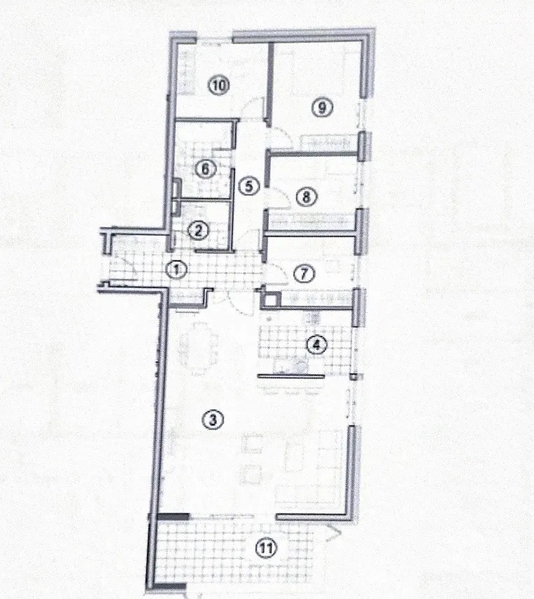 zagreb, trnje, peterosoban stan 125 m² sa duplom garažom i spremištem - slika 11