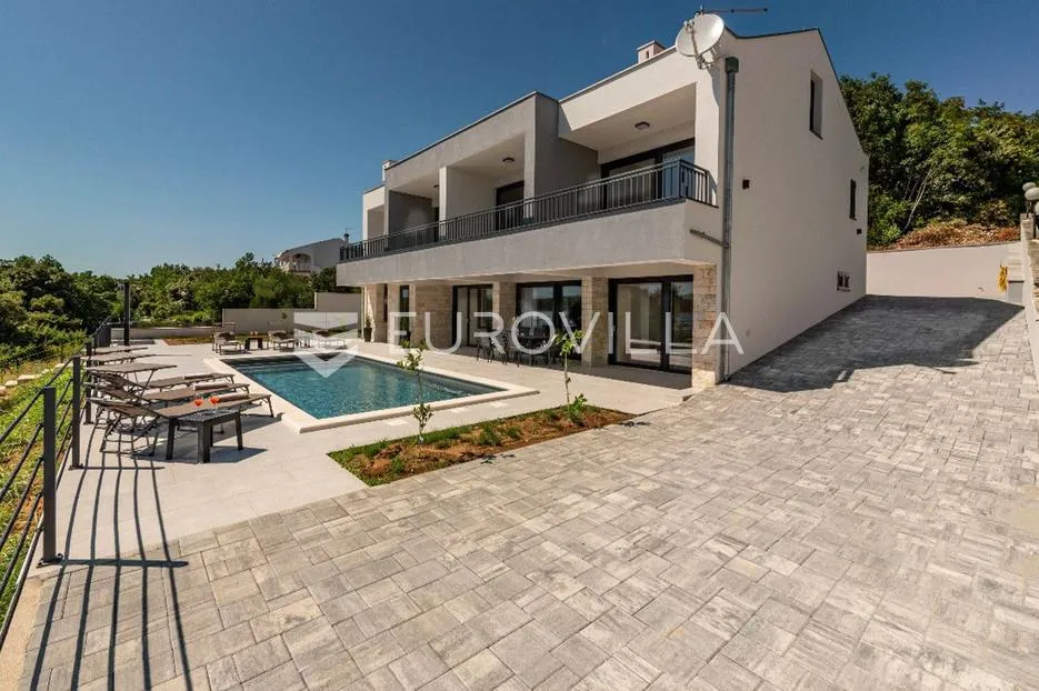 posedarje, moderna i elegantna vila prvi red uz more - slika 7