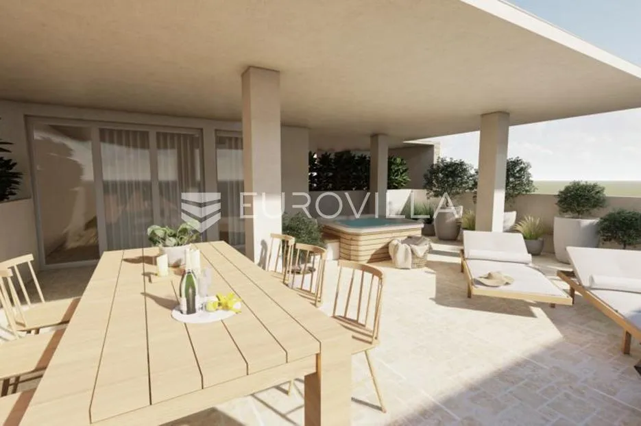 otok murter, tisno, moderan četverosoban penthouse 185,00 m², novogradnja - slika 2