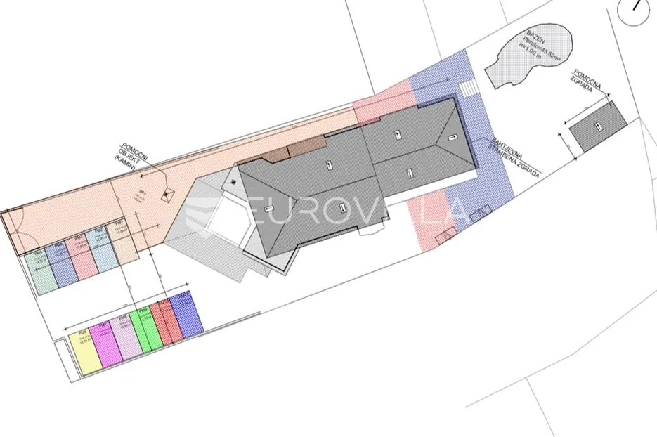 biograd na moru, pakoštane, apartman s1 u prizemlju površine od 46 m² - slika 14