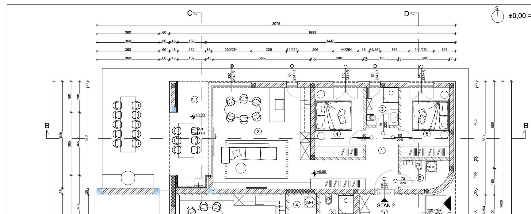 istra, novigrad, predivan trosoban stan u eksluzivnoj novogradnji netto površine 77 m² - slika 21
