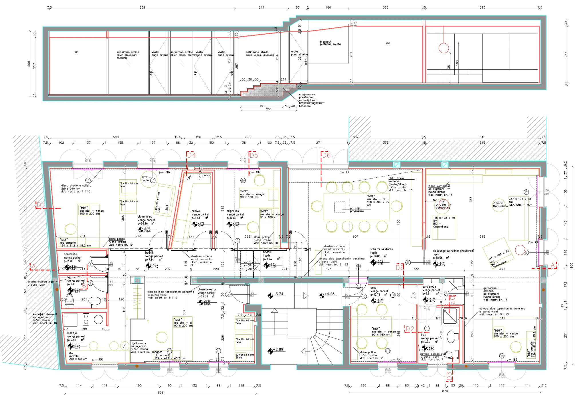 istra, rovinj, prostran poslovni 171 m2 prostor u centru grada - slika 28